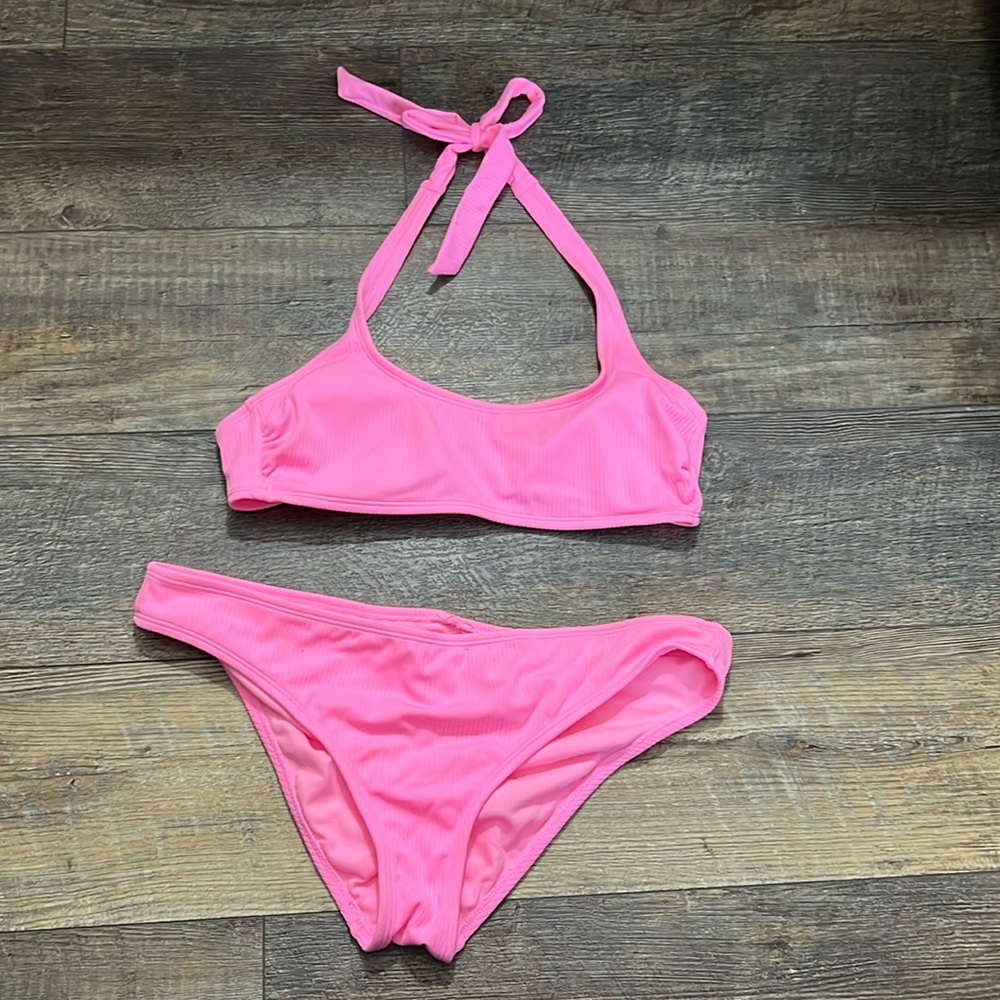 Pink target swimmsuit